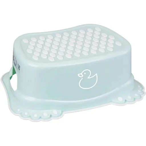 Сходинки дитячі антиковзкі у ванну Tega Baby Duck light green - фото 1