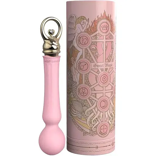 Вибромассажер с подогревом Zalo Sweet Magic Confidence Wand Fairy Pink - фото 10