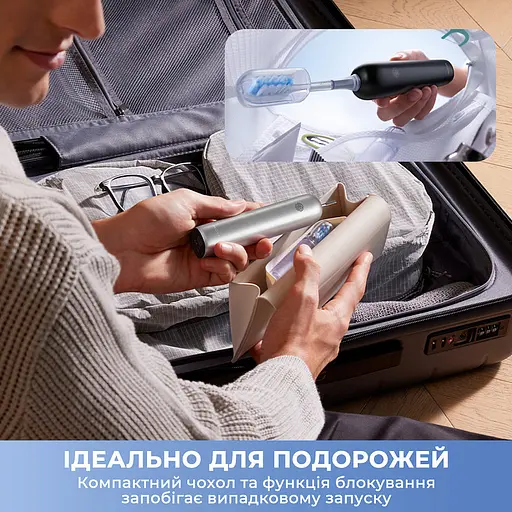 Електрична зубна щітка Mova Fresh Pro Black (ATB15A-BK) - фото 13