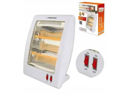 Кварцевий обігрівач Esperanza EHH010 галогеновий 2000 Вт - фото 2