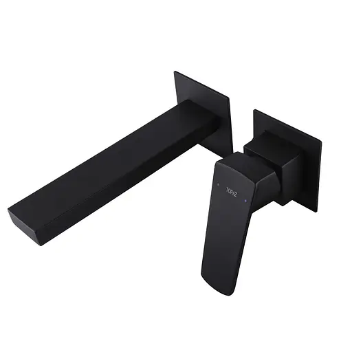 Змішувач для умивальника Topaz Lexi TL 21235-H57A-BL Чорний матовий - фото 2