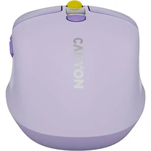 Миша Canyon MW-26 LCD Silent Dual Mode Wireless Violet (CNS-CMSW26V) - фото 5