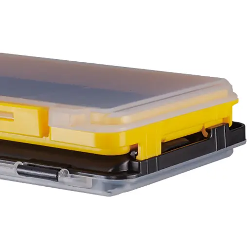 Коробка Meiho Slit Form Case J 175x105x22mm Yellow - фото 4