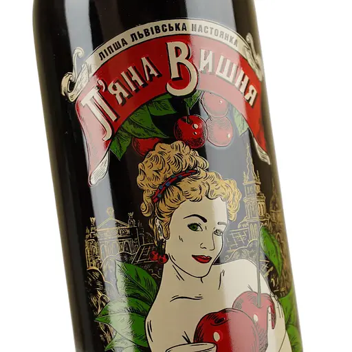 Ликер П'яна Вишня 17.5% 0.7 л - фото 5