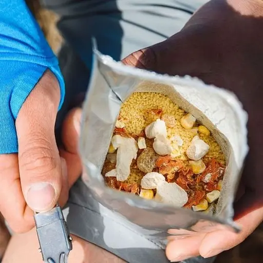 Сублимированное сушеное блюдо James Cook Кус кус с курицей и овощами - фото 2