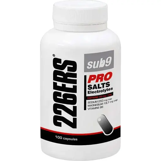 Таблетки сольові 226ERS Sub9 Pro Electrolytes з кофеїном 100 капсул (1084-SPRO-99-22)
