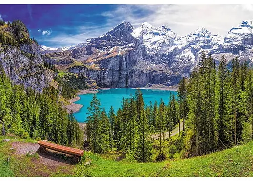 Пазл Trefl Озеро Эшинен Швейцария 1500 эл. (26166) - фото 2