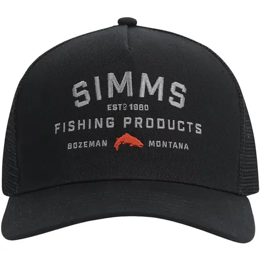 Кепка Simms Double Haul Trucker Black (1102-14035-001-00)