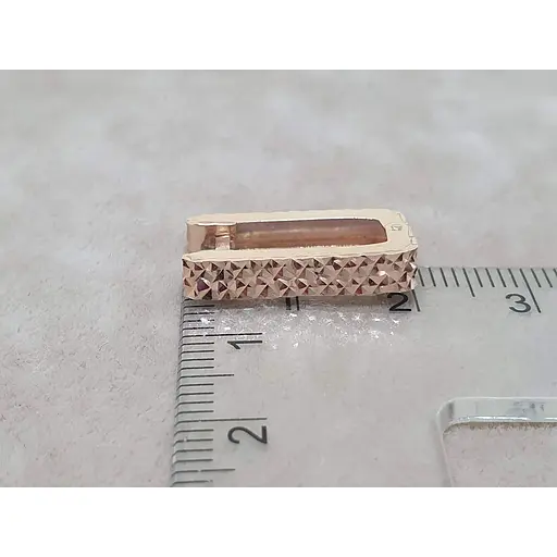 Золотые серьги Favoritum с алмазной гранью. 210178_А - фото 5