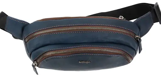 Шкіряна сумка Mykhail Ikhtyar 13х26х7 см sum0023001 - фото 4