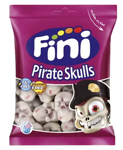 Желейні цукерки Fini Halloween Pirate Skulls 90 г