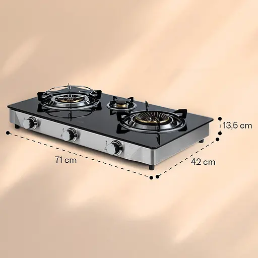 Газова варильна поверхня Klarstein Barzona 3 (10040045) - фото 6