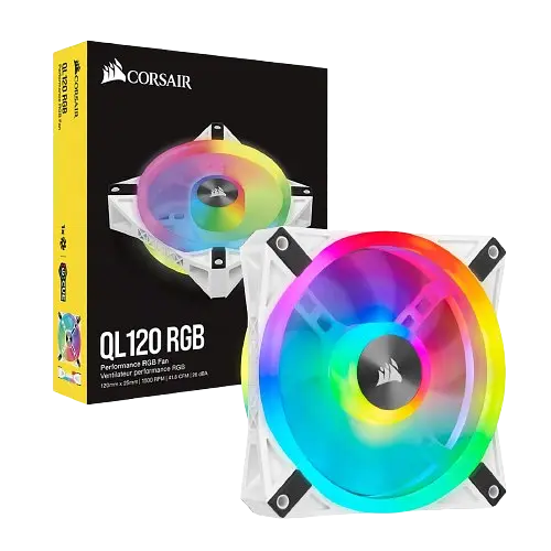 Вентилятор Corsair iCUE QL120 ARGB White (CO-9050103-WW)