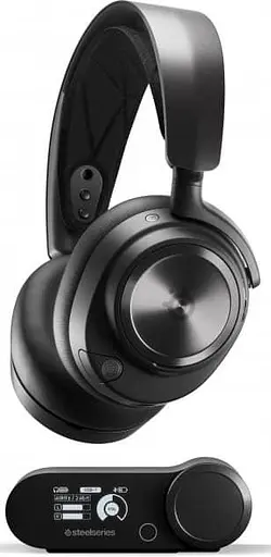 Игровая гарнитура SteelSeries Arctis Nova Pro Wireless Black (61520) - фото 1