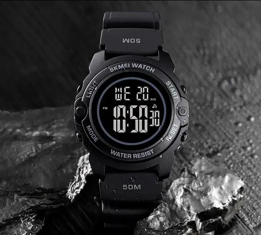 Детские наручные часы Skmei 1574 (Черный циферблат) - фото 5