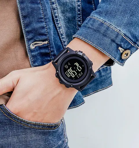 Смарт-часы Skmei 1793 Black, 1793BK (17170) - фото 8