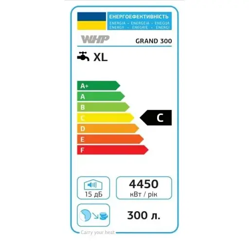 Бойлер комбинированный накопительный WHP Grand 300 правый 3 кВт 30412 - фото 7