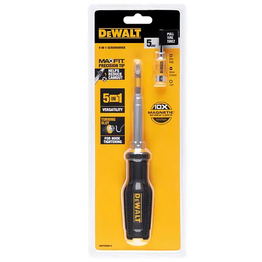 Викрутка DeWalt Full Fit 6 Way з бітами 2 шт. (DWHT66569-0) - фото 5