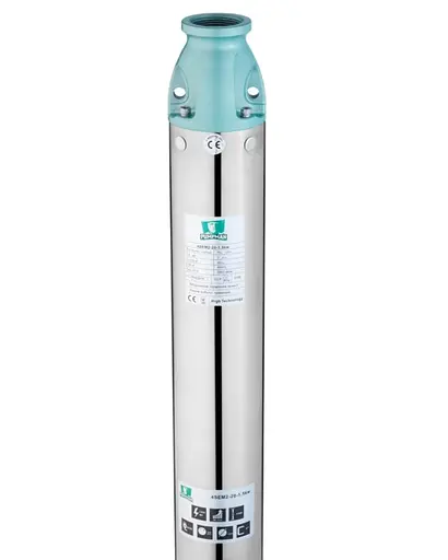 Насос глубинный центробежный многоступенчатый Pumpman 4SEM2-20-1.1 кВт Hmax 135 м Qmax 5,5 куб.м 1500 Вт (CV033199) - фото 3