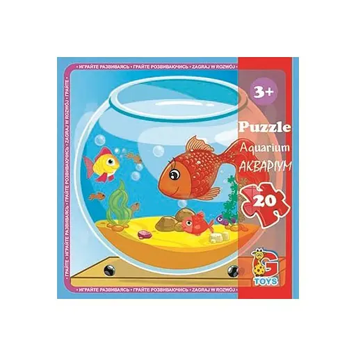 Пазлы детские Домашние питомцы LH05, 20 элементов