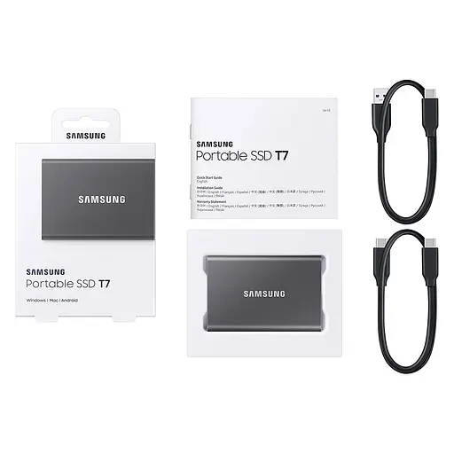 Портативный SSD Samsung 4 ТБ USB 3.2 Gen 2 Type-C T7 Shield - фото 9