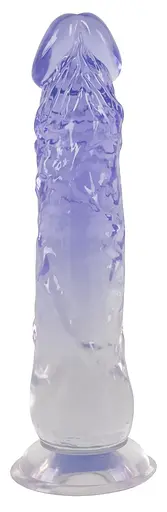 Фалоімітатор Crystal Clear Dildo 22.5 см мульти - фото 3