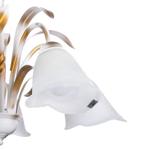 Люстра Brille флористика E27 60W WH (BKL-468S/5) - фото 3