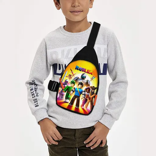 Сумка через плече дитяча Roblox 29х17 см сумка слінг для хлопчика (01973)