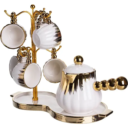 Набір для кави по-турецьки порцеляновий Energy на 6 персон  FM-JJ-5 - фото 2