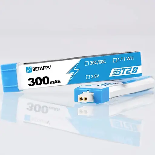 Акумулятори BetaFPV 1S 300 мАг 8 шт для Cetus та Meteor - фото 8