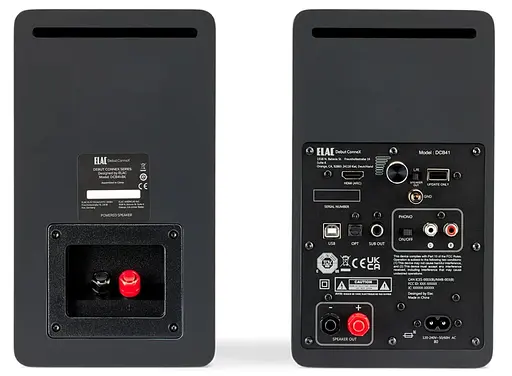 Полочные колонки активные ELAC DCB-41 DEBUT CONNEX Walnut - фото 4