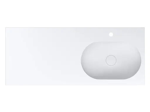 Умивальник Miraggio New York R mirasoft 0001109, Білий матовий - фото 3