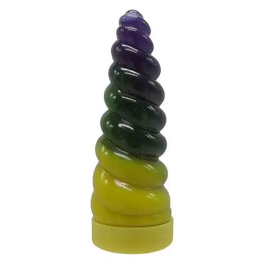 В'язка маса Danko Toys Unicorn Slime UNS-02-01U густий лизун Yellow-Violet