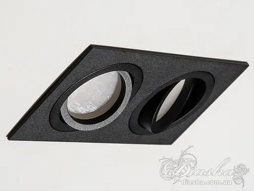 Дизайнерський, естетично привабливий здвоєний поворотний точковий св. - фото 2