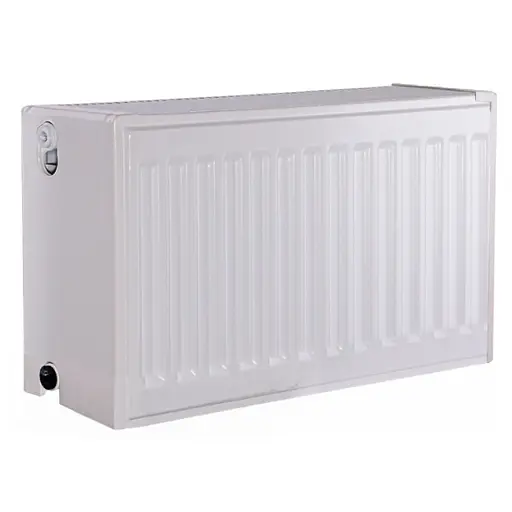 Радіатор сталевий панельний Kalite 33 низ/справа 300x500 (без INNER) 000013805, Білий - фото 1