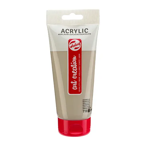 Краска акриловая Talens Art Creation 718, Серый теплый 200 мл