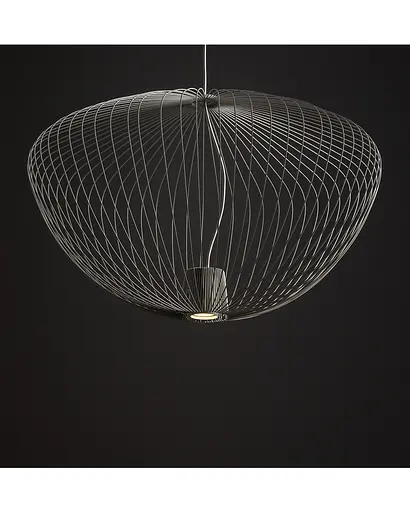 Подвесной светильник, люстра Nowodvorski 11251 Pumpkin L GU10 1x10W IP20 Светло-серый - фото 2