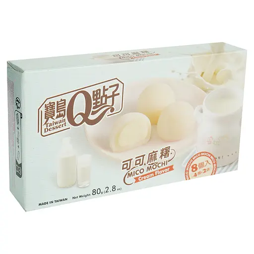 Пирожное моти Taiwan Dessert Mico Milk Cream 80 г