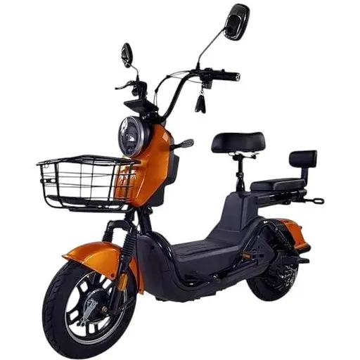 Електроскутер двомісний Crosser CR2 (500W, 60V, 20ah) помаранчевий