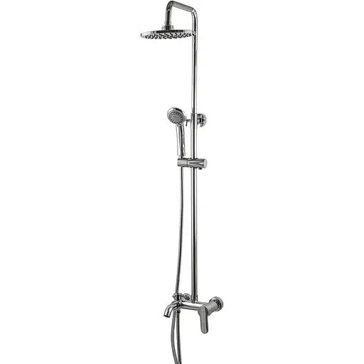 Душова система Globus Lux GLLR-0001, Хром - фото 1