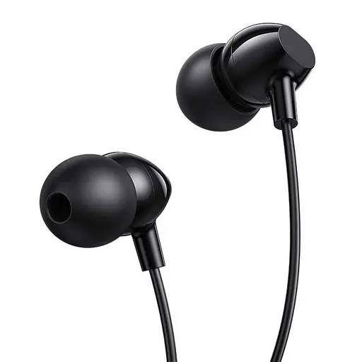 Дротова гарнітура Usams In-Ear Earphone US-SJ594 EP-47, 3.5mm, 1.2m, black - фото 3