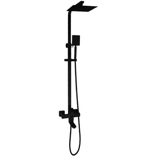Душова система Globus Lux Sicilia VAN-SBQ-SH-02-BB, Чорний матовий - фото 1