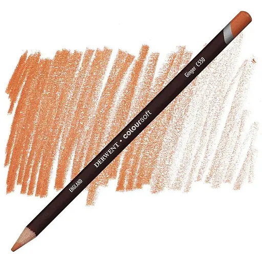 Карандаш цветной Derwent Coloursoft С550 Имбирный