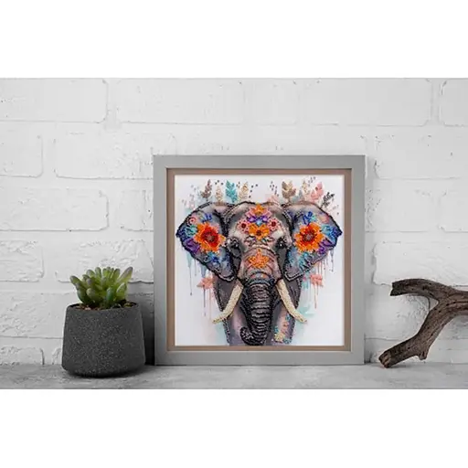 Набір-міді для вишивання бісером "Таємниці сходу" AMB-116 на натуральному полотні - фото 3