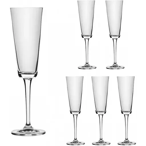 Набор бокалов для шампанского Lora Эриния 180 мл 6 шт. NGC122SETCHAMP