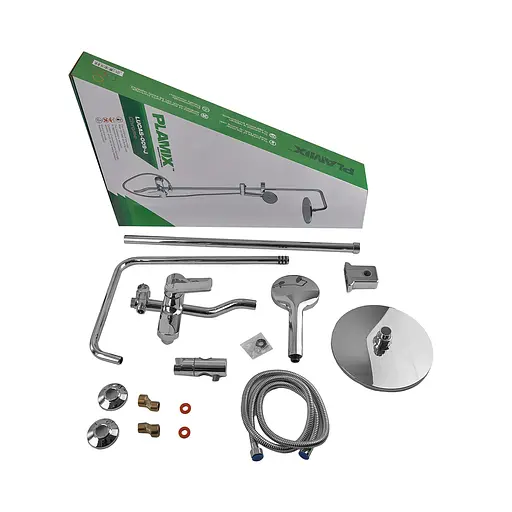 Душова система Plamix Lucas-009-J хром PM0713, Хром - фото 7