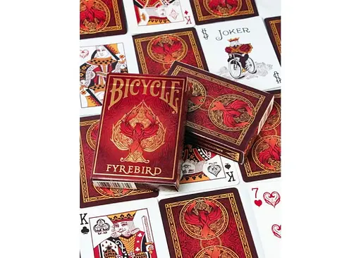 Карты игральные United States Playing Card Company Bicycle Fyrebird (PCBFB1) - фото 4