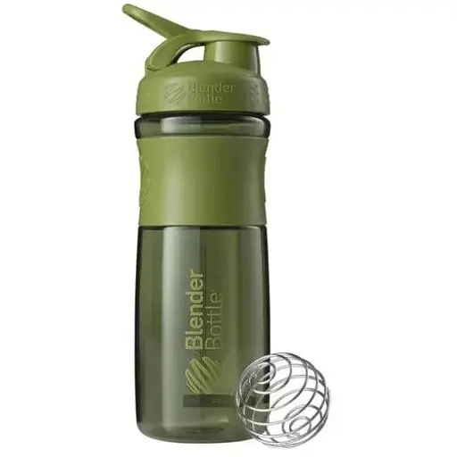 Шейкер спортивный BlenderBottle SportMixer Flip 28oz/820 мл Moss Green (SM 28oz Moss Green) - фото 1