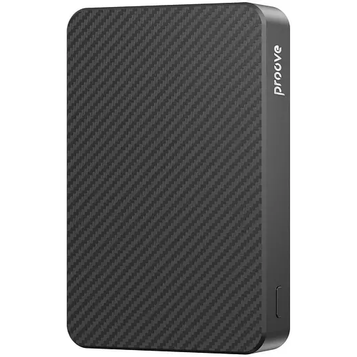 Павербанк Proove Carbon Slim Black 10 000 mAh / 22.5 Вт (PBCS22110001) - фото 1