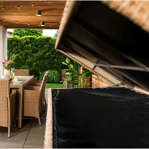 Скриня садова для зберігання Di Volio Varise 740 L бежевий - фото 10